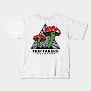 Trip Takers (color) Kids T-Shirt